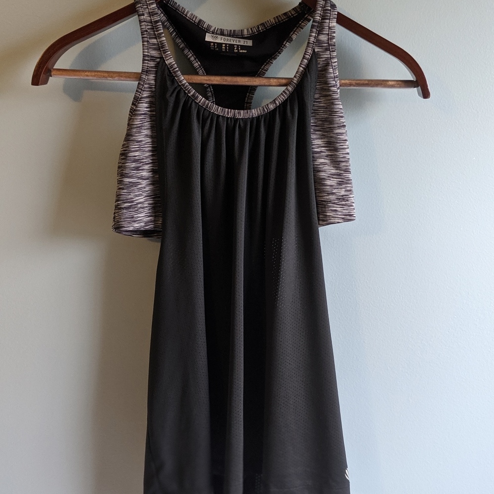 Forever 21 Workout Shirt with Cami
